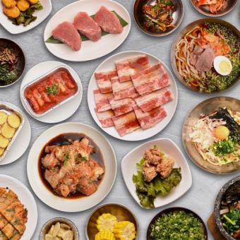 [Shiromaru] 50 types of menu items + Samgyeopsal, etc. {Over 60 items in total} 120 minutes all-you-can-eat for 3,608 yen (tax included)