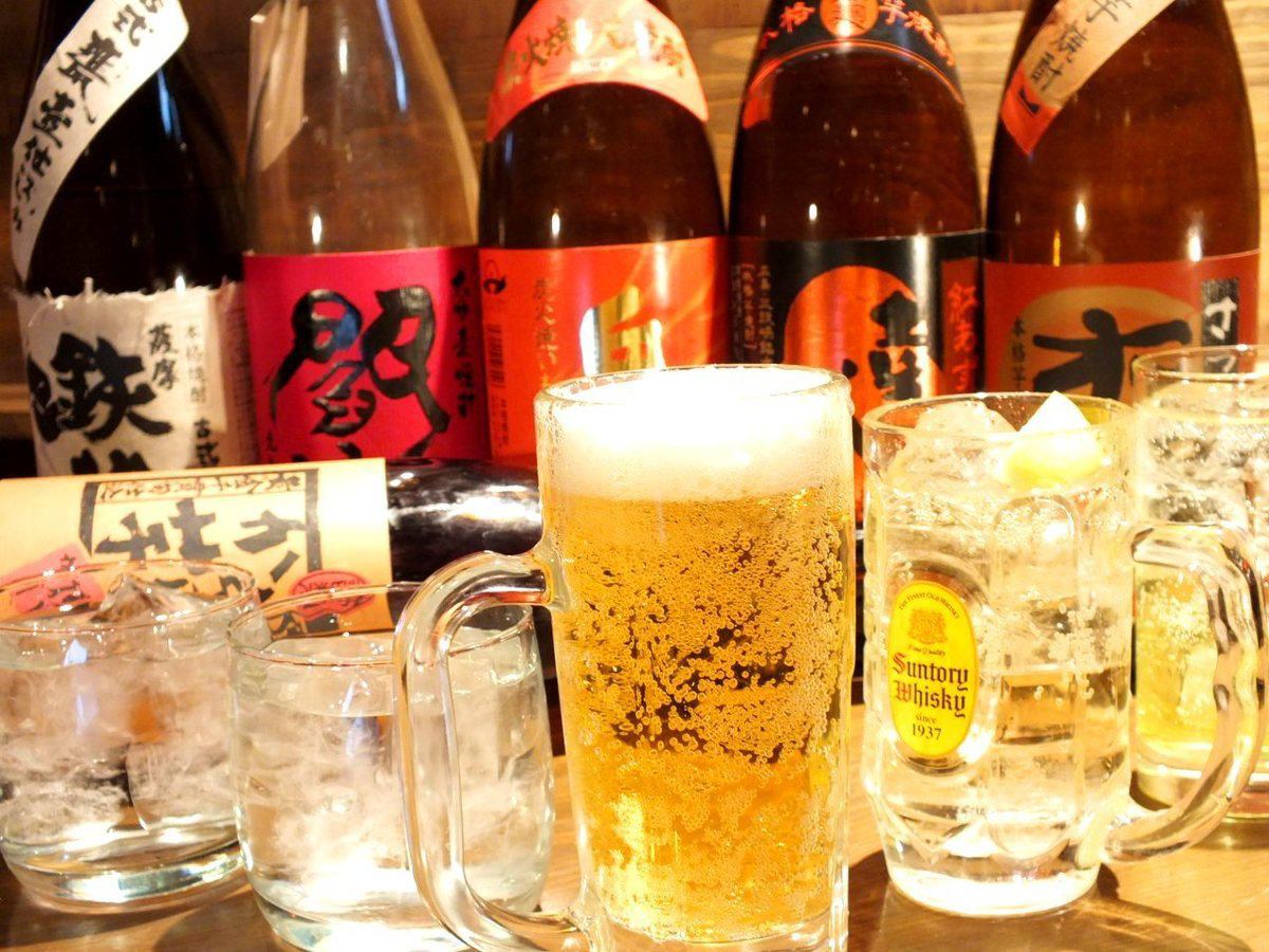 Every day is OK! More than 100 kinds ★ 2 hours << All-you-can-drink >> 1500 yen ⇒ 1200 yen (tax included)