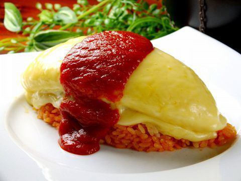 Omelette rice