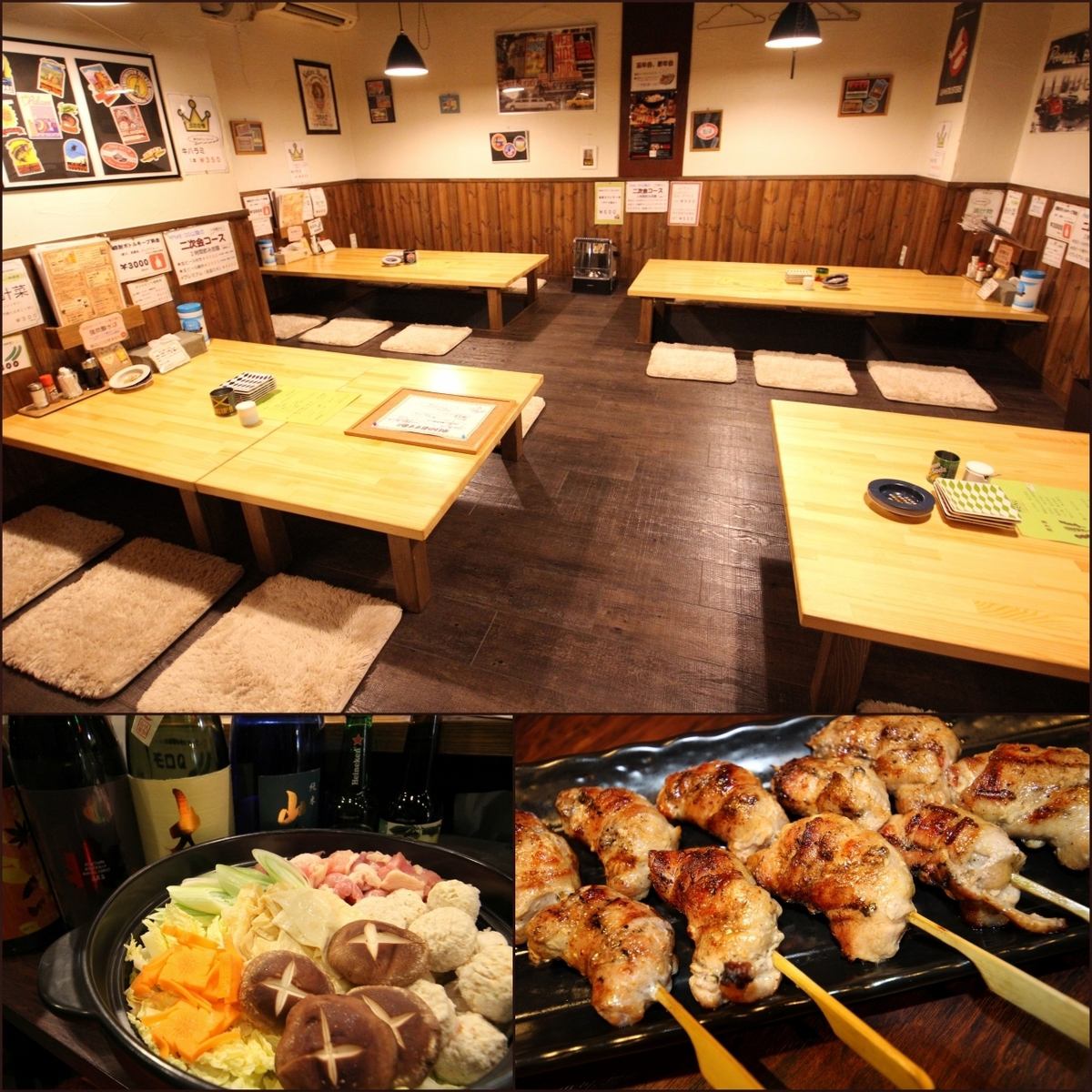 ≪Course with all-you-can-drink starting from 4,000 yen≫ Comfortable kotatsu seats are also available ☆