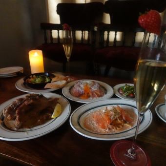 【12月23/24/25限定】可愛いクリスマスシェアコース☆。〇【全7品】8000円