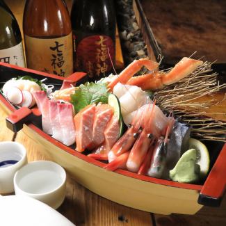 7 types of sashimi