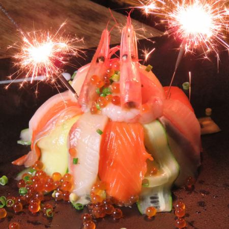 Surprise the leading role ♪ Present a perfect sushi cake for celebration!