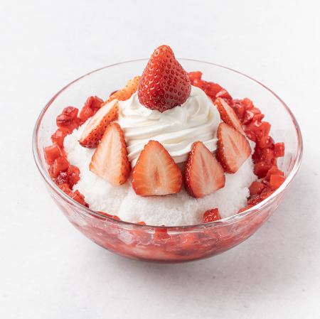 スノーかき氷　いちご