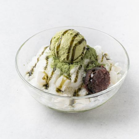 スノーかき氷　抹茶