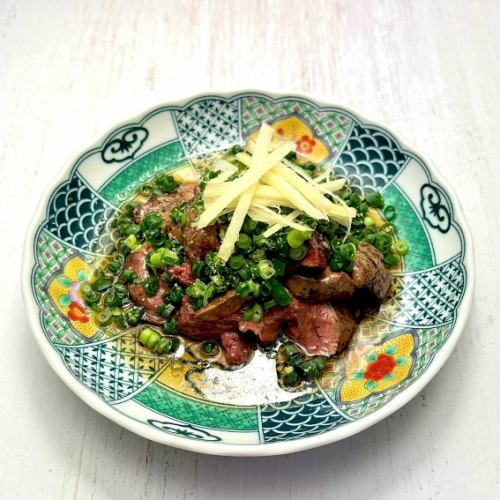 肝ネギまみれ～塩ごま油～