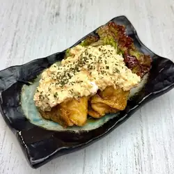 Chicken Nanban with homemade garlic tartar sauce