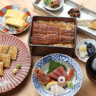 [For celebrations and business entertainment] <Daisy Kaiseki> 6 dishes where you can fully enjoy our proud eel 12,000 yen (tax included)