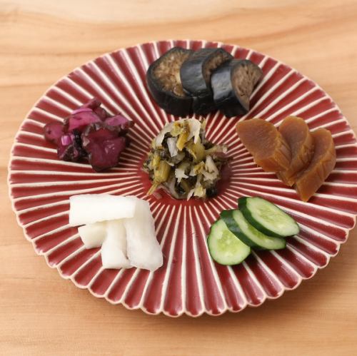 Assorted Kyoto pickles