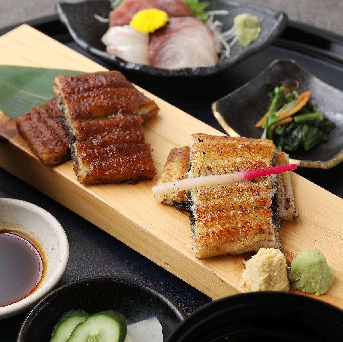 Celebrate a special day by enjoying our signature eel dishes in a refined restaurant.