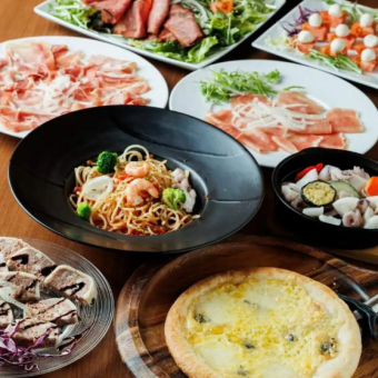 【6月～】《お料理のみ》【大満足コース】～ 新鮮野菜とこだわり食材のイタリアンを堪能♪