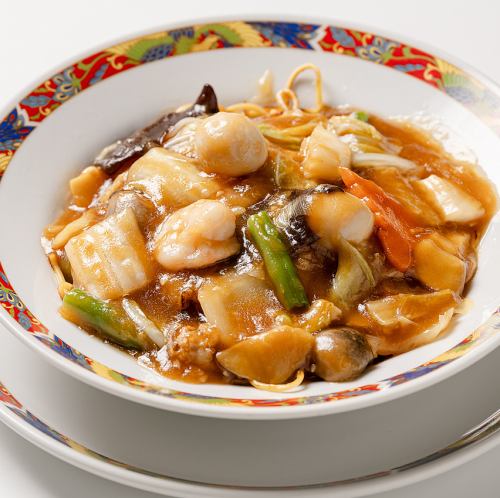 五目あんかけ焼きそば