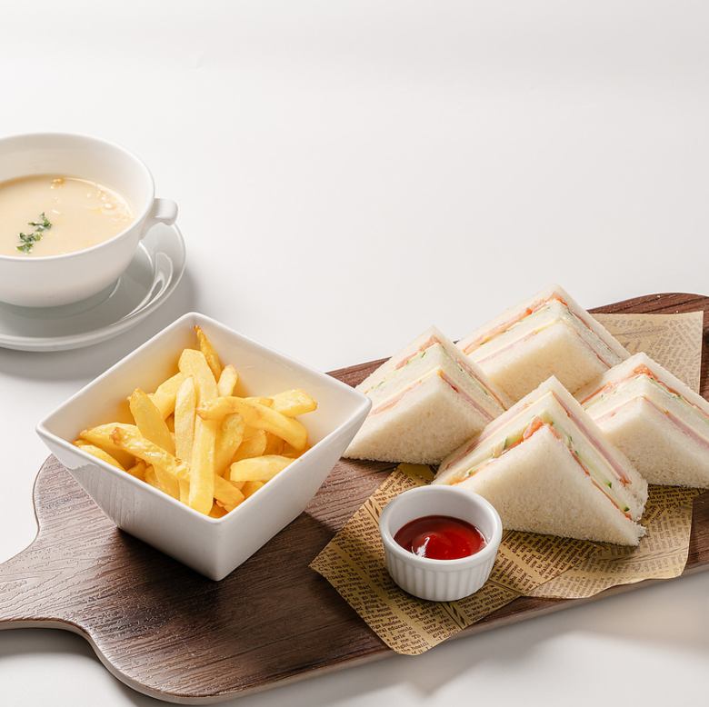 ミックスサンド＆スープ