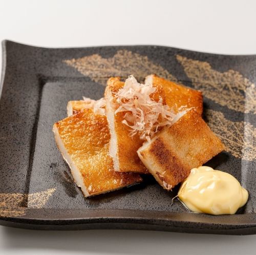 宮古かまぼこの醤油炒め