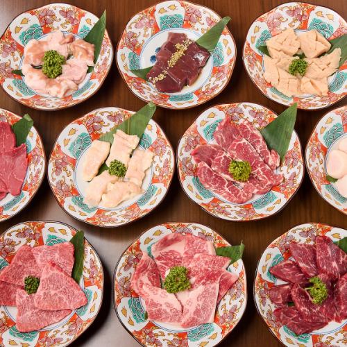 A5ランクの上質な“国産和牛”をリーズナブルにご提供！単品料理も種類豊富となっております。