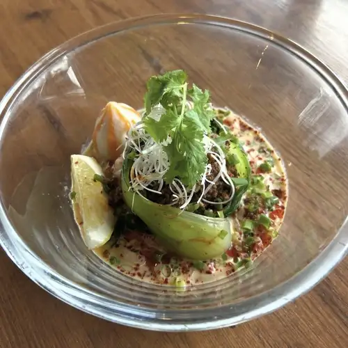 フォーを使った冷製豆乳麻辣坦々麺　単品