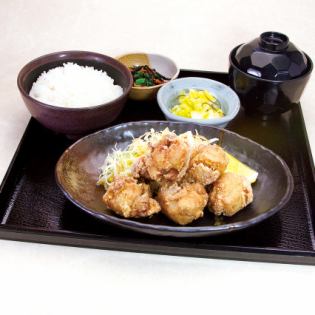 《選べる3種》若鶏唐揚定食
