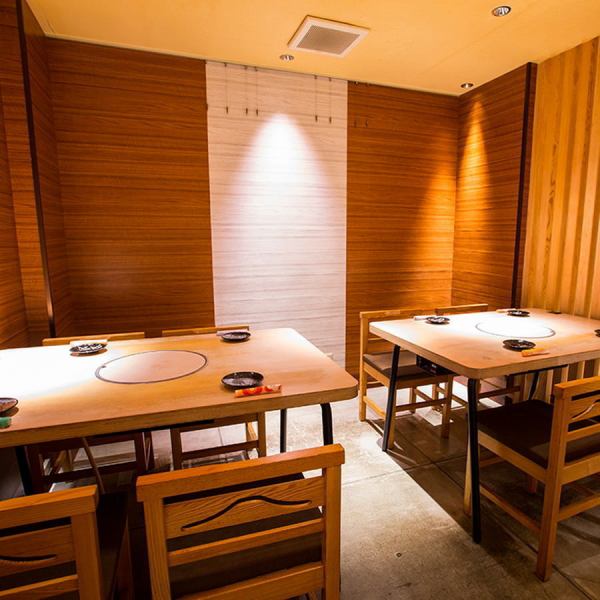 【Table seat】 "Completely appointed pot with Shinsaibashi Namba"