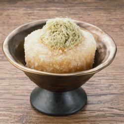 Deep fried fluffy radish