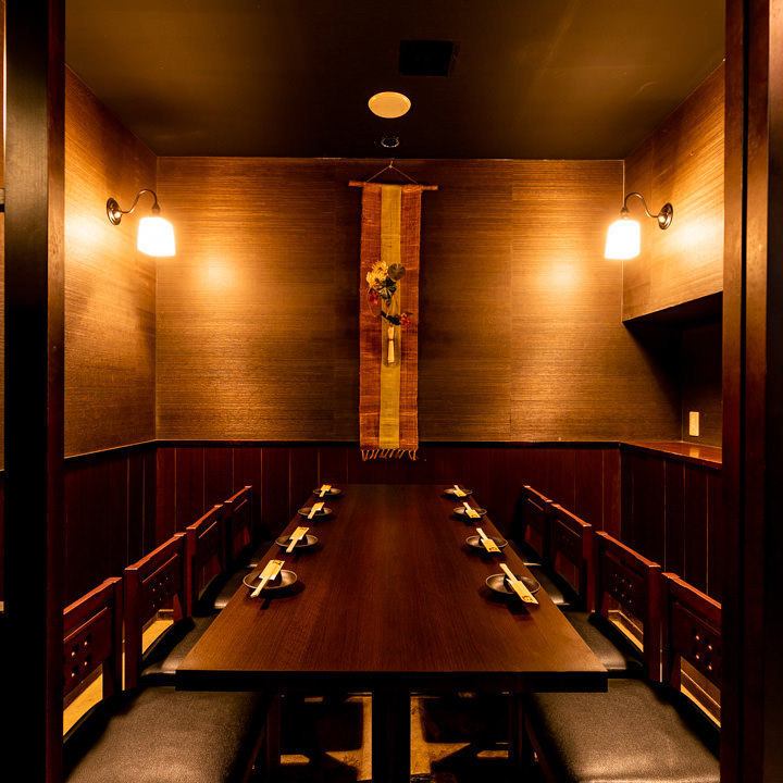 The most popular private room wins first! You can relax without worrying about the surroundings ♪