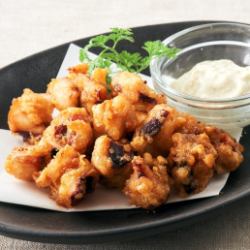 Deep-fried octopus