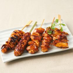 Assorted skewers