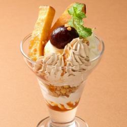 <<Evening Parfait!>> Sweet Potato and Chestnut Parfait