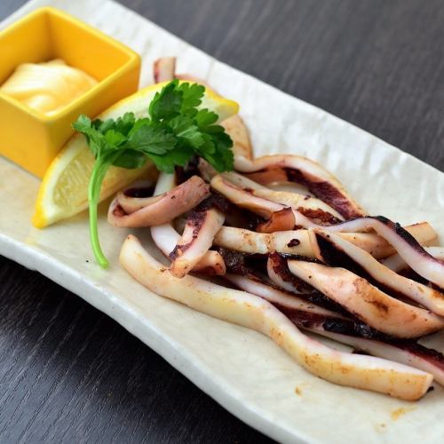 Grilled surume squid