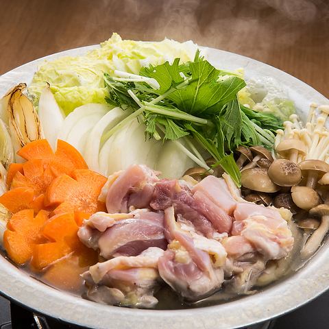 地鶏水炊き