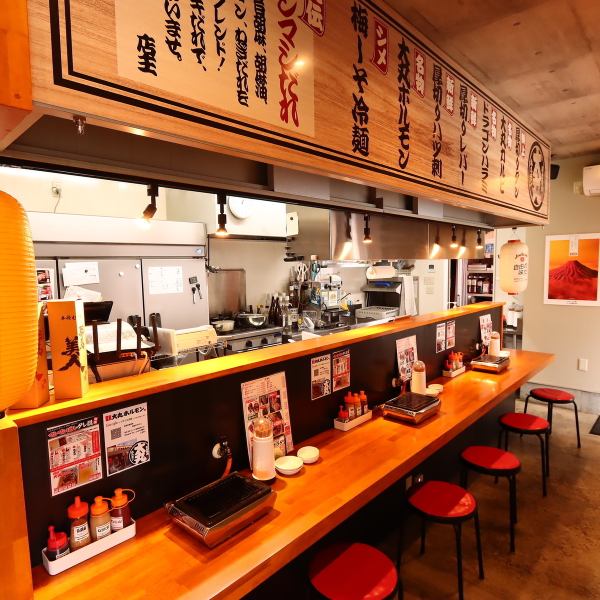 カウンター席もご用意しております！お1人様のご利用も歓迎しております。