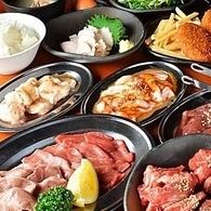 【ちょっぴり贅沢コース】全10品牛タンがついてるちょっぴり贅沢コース　4500円(税込)