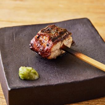 秘儀　鰻の蒲の穂焼き(塩/魚醤)