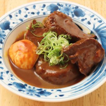 どて煮盛り合わせ