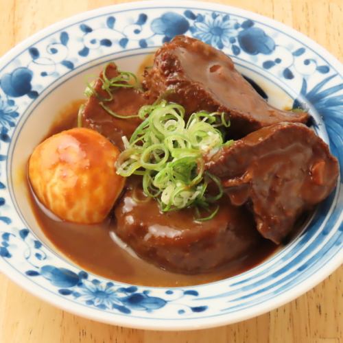 どて煮盛り合わせ