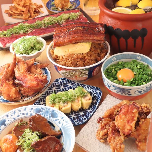 ＊ほぼ栄駅1番出口のれん街で味わう鰻の贅沢＊名物“うな串”を色々楽しめる盛り合わせ