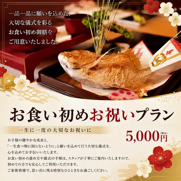 各種お祝いに最適！ デザートをメッセージデザートプレートへの変更