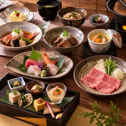 ★９月～取り分け不要！【上質な味わいを楽しむ】地魚・中島牧場牛などを味わう全9品7,500円