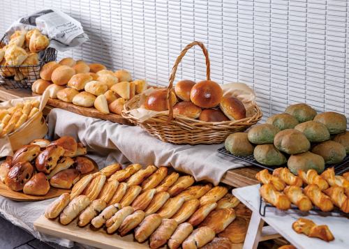 焼き立てパンが食べ放題