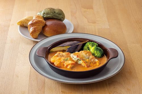 烤鸡番茄奶油火锅