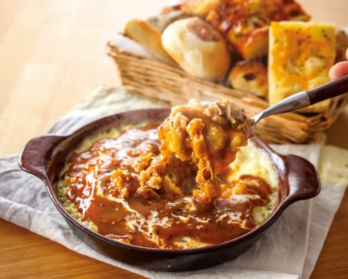 牛肉薄片配干草酱