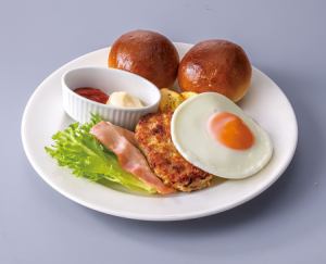 【儿童厨房】汉堡牛排和煎蛋