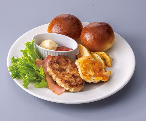 【儿童厨房】鸡肉汉堡