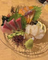 おまかせお刺身3種盛り