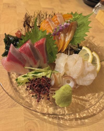 おまかせお刺身3種盛り