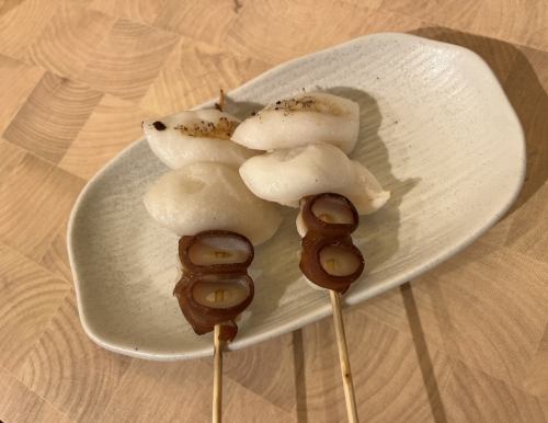活タコ串