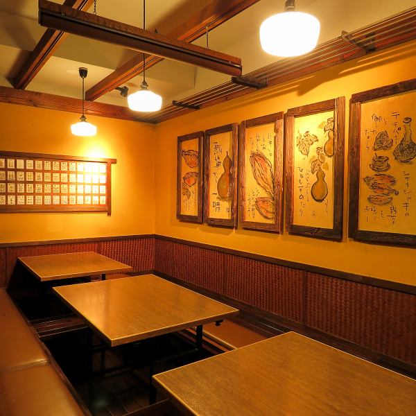 The sunken kotatsu can accommodate up to 40 people, allowing you to relax and unwind.You can use our restaurant for various occasions such as banquets, dates, girls' nights, family meals, and company entertainment! Please feel free to contact us.