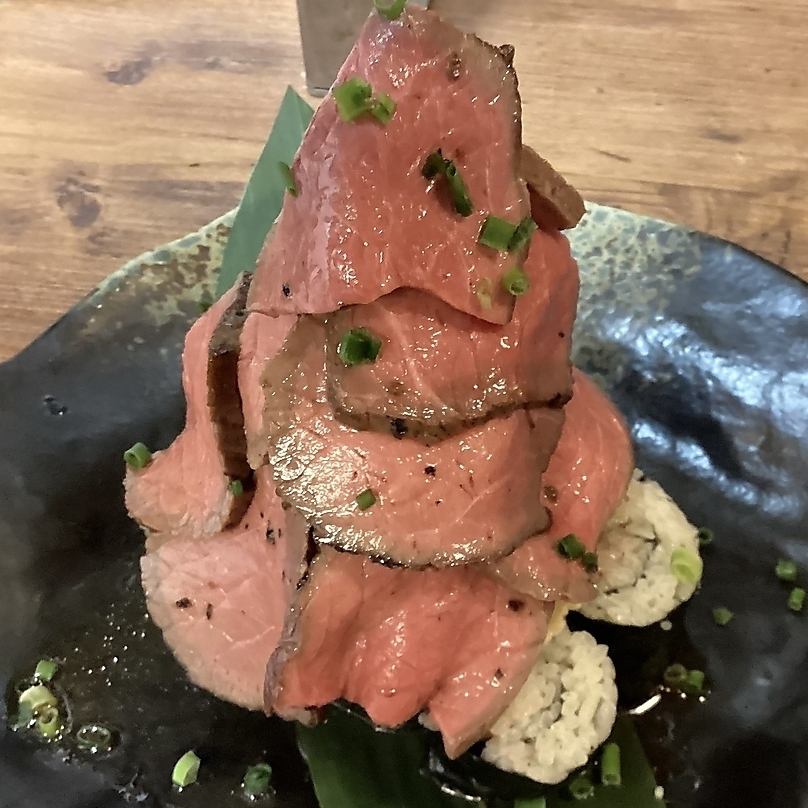 Shichifuku's specialty! Mountain roast beef is a must-try!
