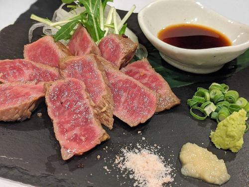 A restaurant that serves rare Ogura beef!