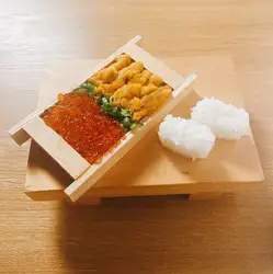 贅沢ウニといくらのそのまま出し