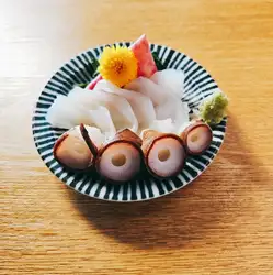 北海道産水タコ刺身